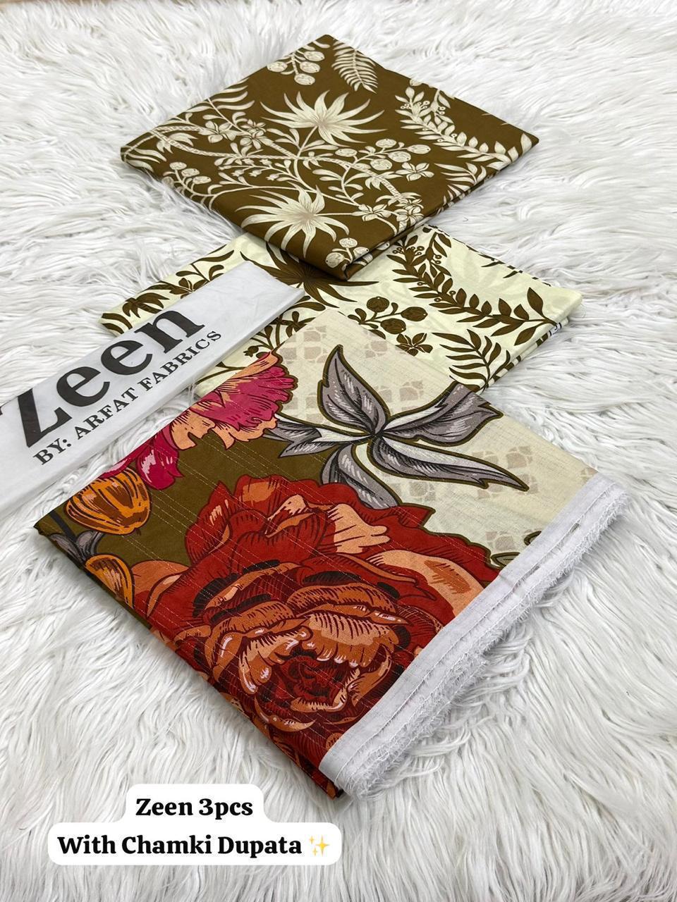Chamki Lawn by Zeen – 3 Piece Collection