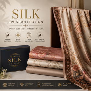 Silk Unstiched 3PCS