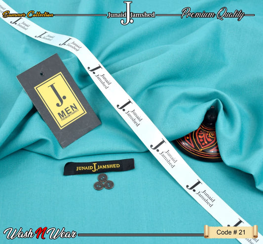 J. Junaid Jamshed Men's premium Wash & Wear Suit - Summer Collection 2026