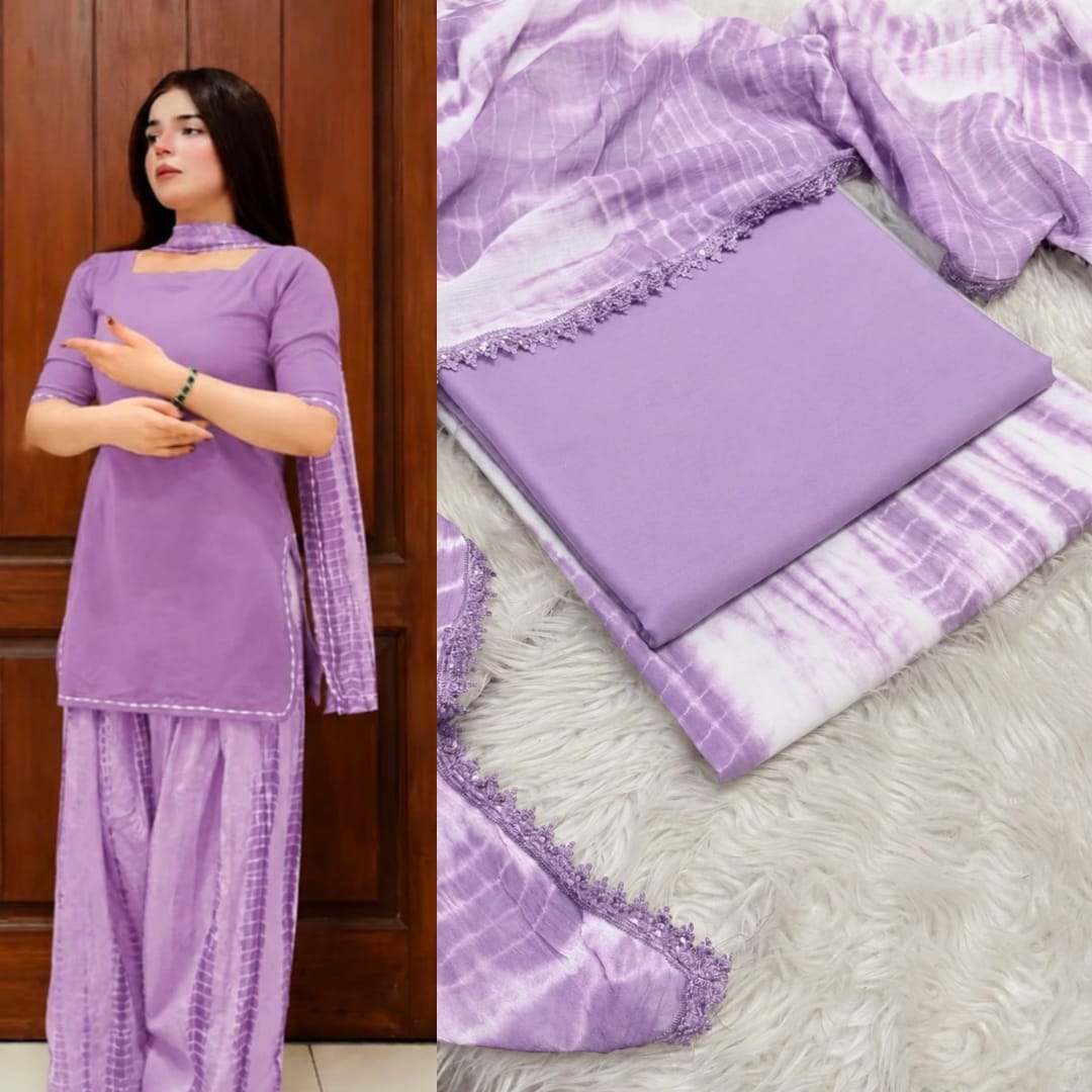 Summer Casual Collection – Premium Unstitched Lawn 3PCS Suit