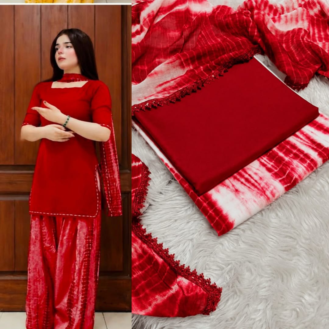 Summer Casual Collection – Premium Unstitched Lawn 3PCS Suit