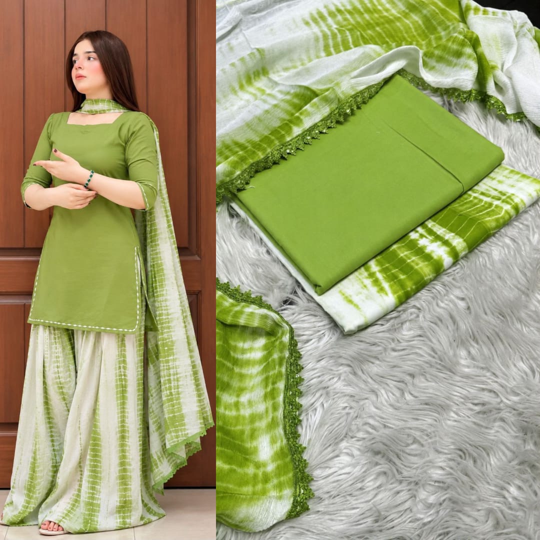 Summer Casual Collection – Premium Unstitched Lawn 3PCS Suit