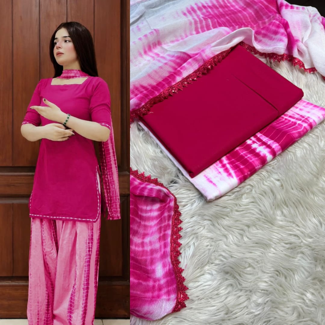 Summer Casual Collection – Premium Unstitched Lawn 3PCS Suit