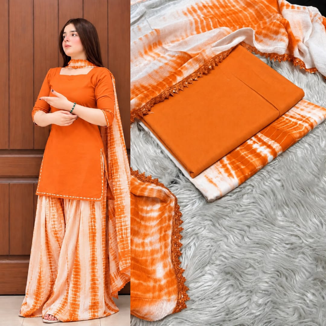 Summer Casual Collection – Premium Unstitched Lawn 3PCS Suit