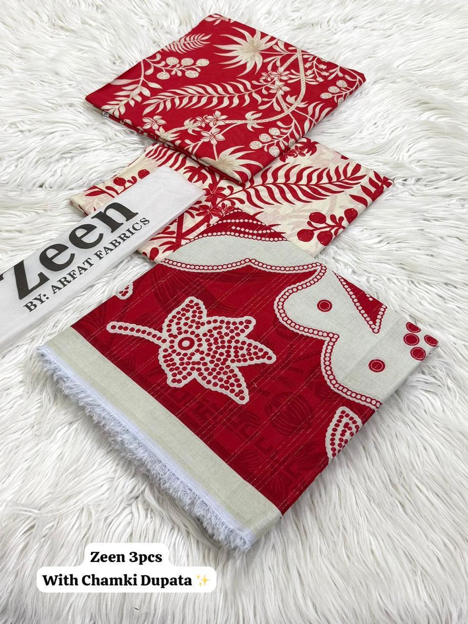 Chamki Lawn by Zeen – 3 Piece Collection