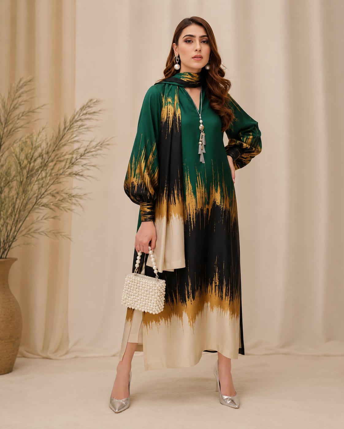 Maria B Silk Collection 2026 — Premium 3-Piece Collection