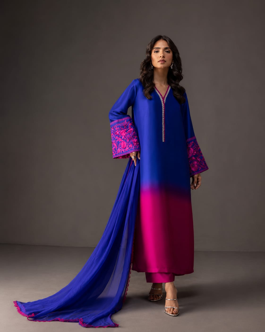 Maria B Silk Collection 2026 — Premium 3-Piece Collection