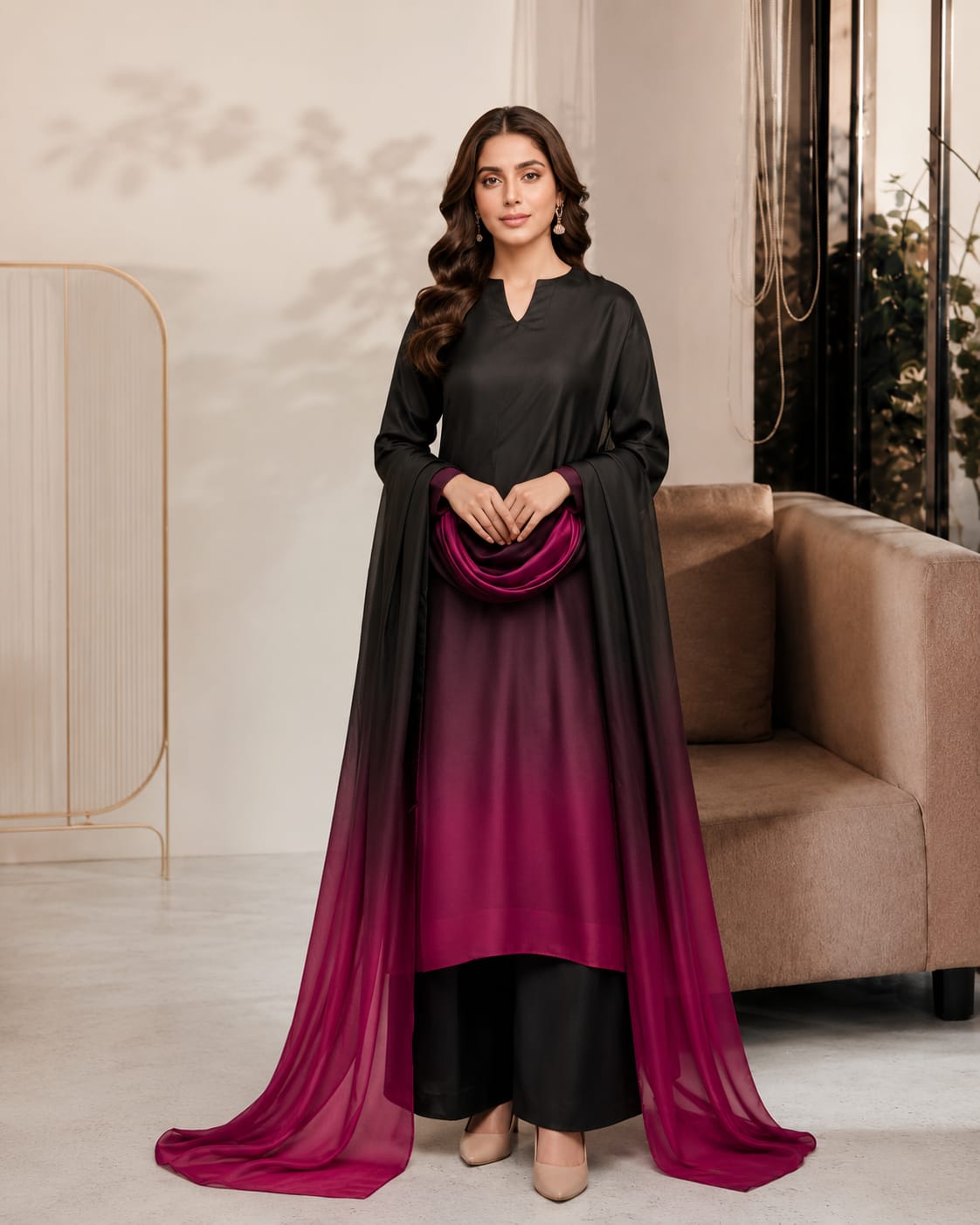 Maria B Silk Collection 2026 — Premium 3-Piece Collection