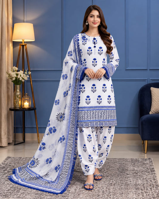 Maria B Silk Collection 2026 — Premium 3-Piece Collection