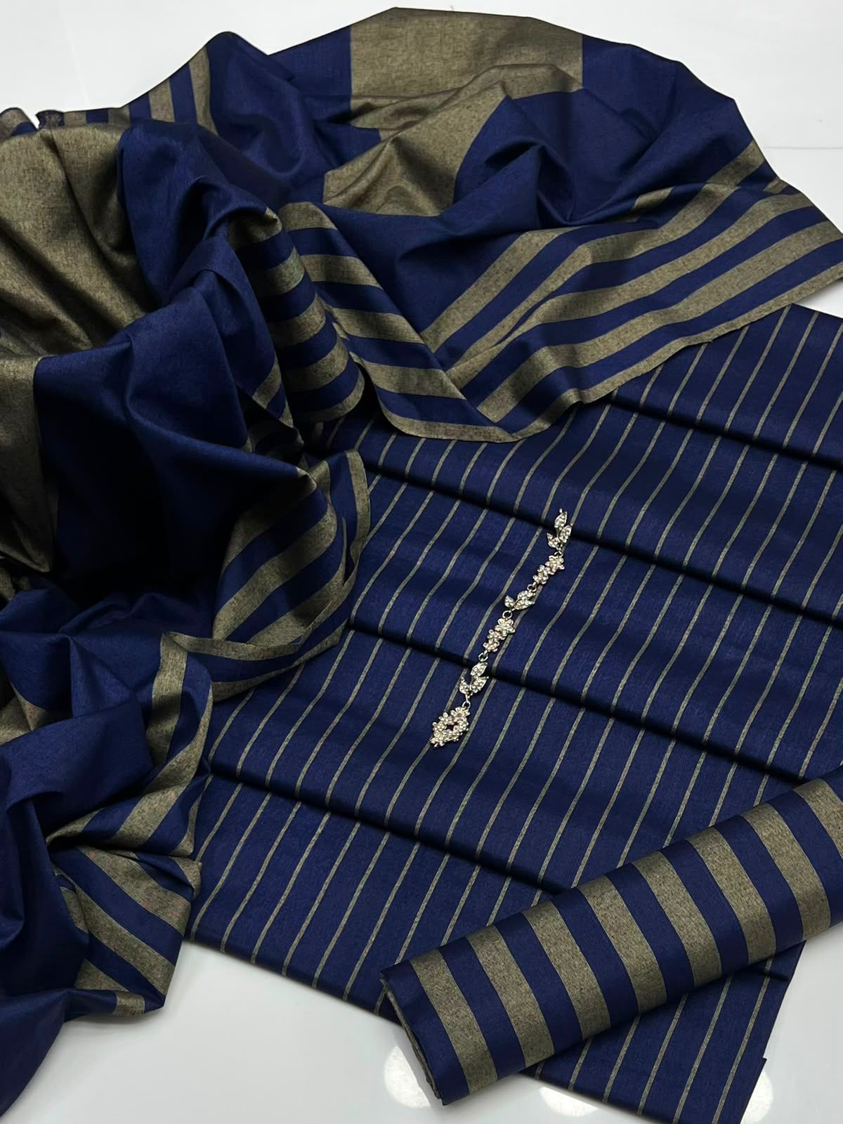 Multani Khadi Premium Dhanak Suit — Winter 3Pcs Collection 2026