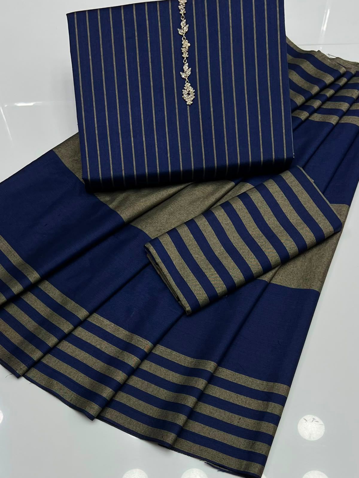 Multani Khadi Premium Dhanak Suit — Winter 3Pcs Collection 2026