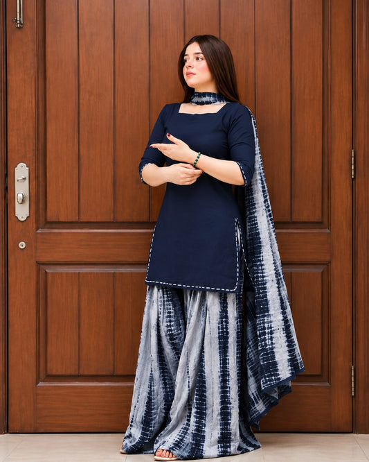 Summer Casual Collection – Premium Unstitched Lawn 3PCS Suit